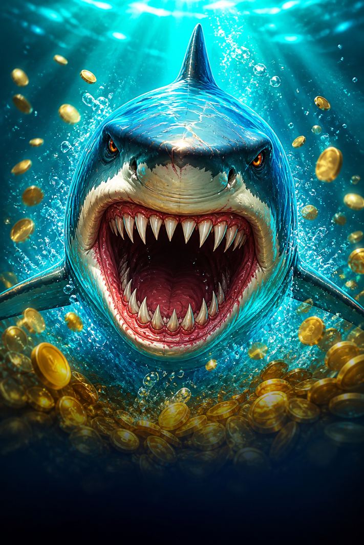 Crazy Shark Instant Game